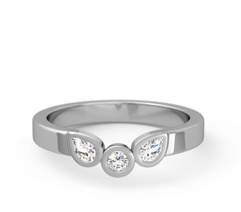 3 Diamond Accent