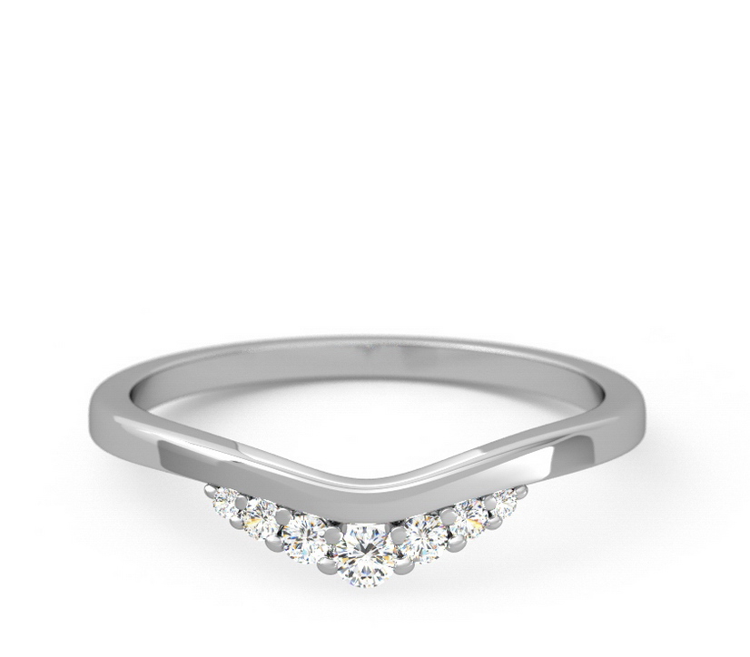 7 Diamond V-Shaped